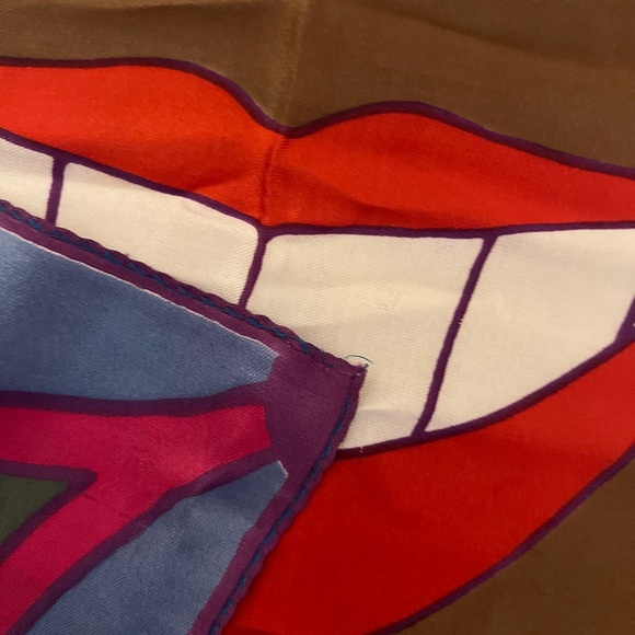 Vintage Peter Max Smile Scarf - Picture 2 of 9